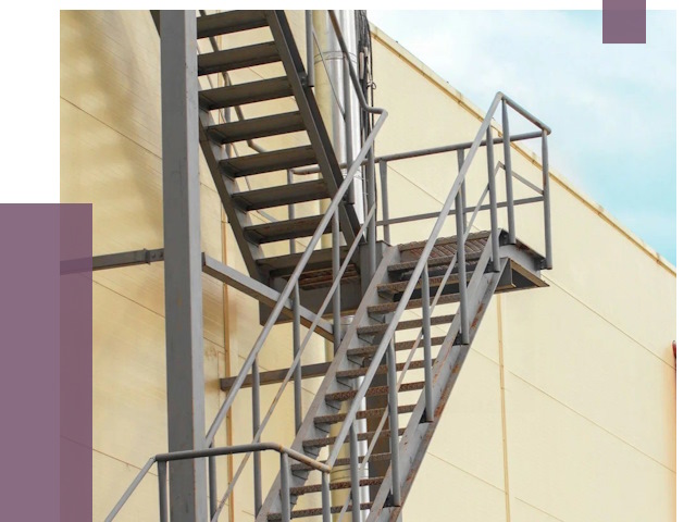 Пожарные лестницы в Алексеевке от 12149 руб. — монтаж и продажа | ПРОЛЁТ-Лкв