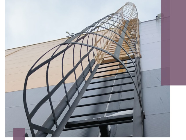 Изготовление и монтаж пожарных лестниц в Алексеевке профессионально