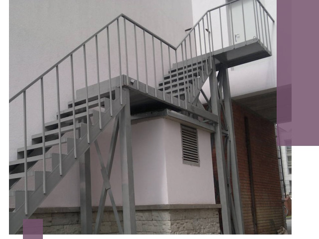 Монтаж пожарных лестниц под ключ в Алексеевке с гарантией качества