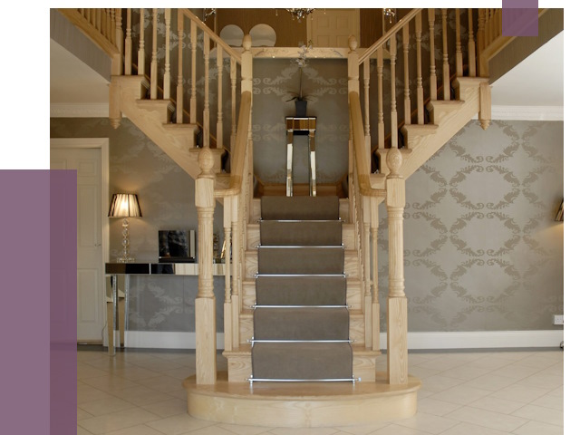 Монтаж деревянных лестниц в Алексеевке от 7542 руб. 