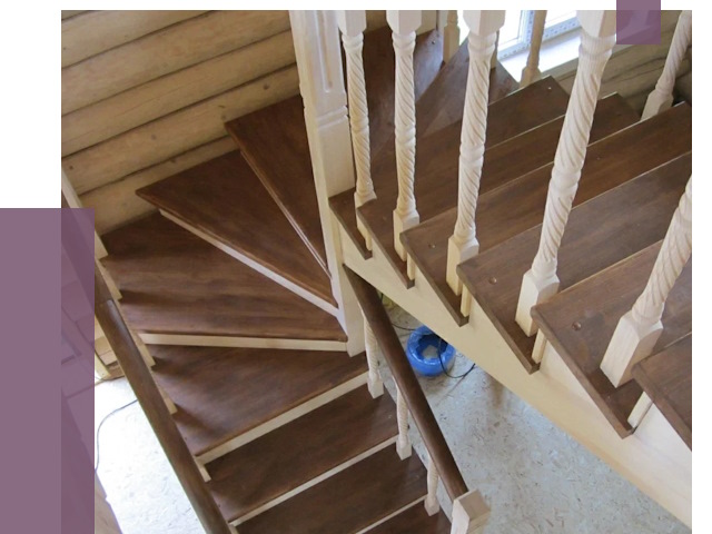 Реставрация деревянных лестниц в Алексеевке от 4252 руб.