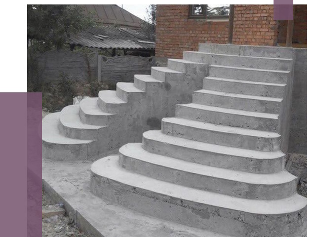 Монтаж бетонных лестниц в Алексеевке от 4252 руб. 