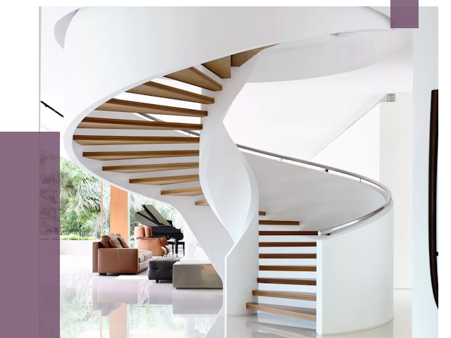 Винтовые лестницы в Алексеевке под ключ от 48089 руб. | ПРОЛЁТ-Лкв