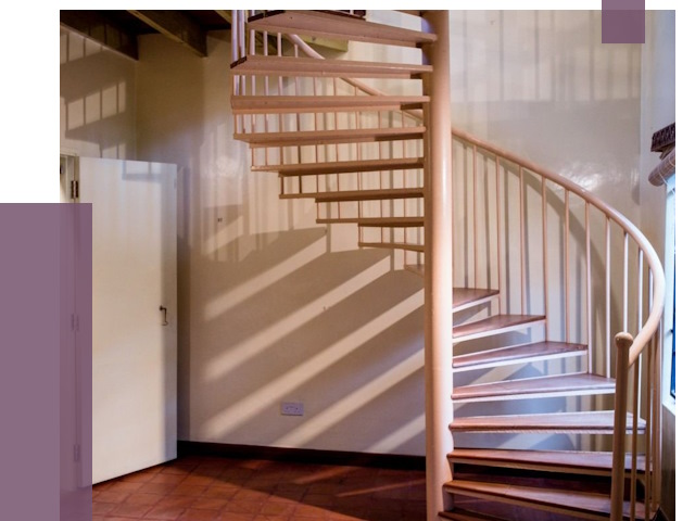 Изготовление винтовых лестниц на заказ в Алексеевке от 75424 руб. | ПРОЛЁТ-Лкв