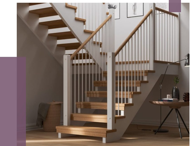 Маршевые лестницы в Алексеевке от 37712 руб. — монтаж | ПРОЛЁТ-Лкв