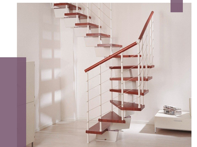 Изготовление лестниц на больцах в Алексеевке от 9618 руб. | ПРОЛЁТ-Лкв