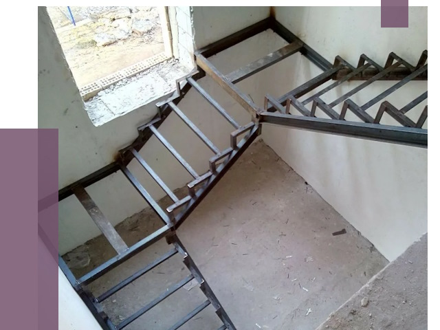 Монтаж лестниц на металлокаркасе в Алексеевке от 12655 руб. — ПРОЛЁТ-Лкв