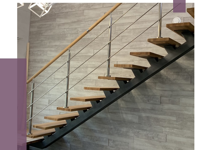 Изготовление лестниц на монокосоуре в Алексеевке от 75424 руб. 