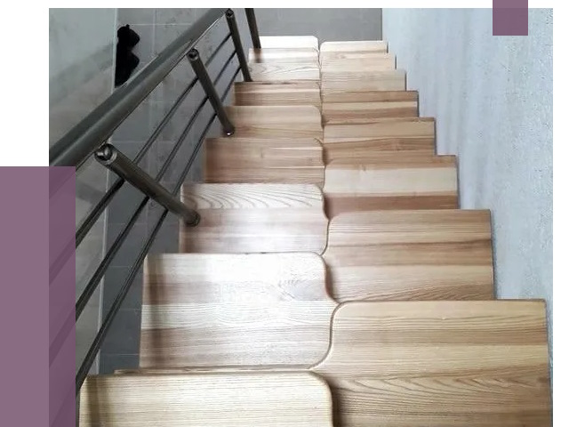 Лестницы гусиный шаг в Алексеевке от 12908 руб. под ключ | ПРОЛЁТ-Лкв