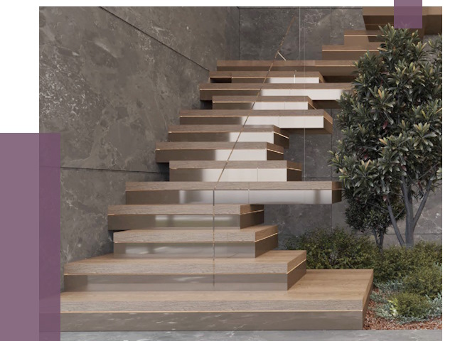 Современные лестницы в Алексеевке от 13667 руб. | ПРОЛЁТ-Лкв