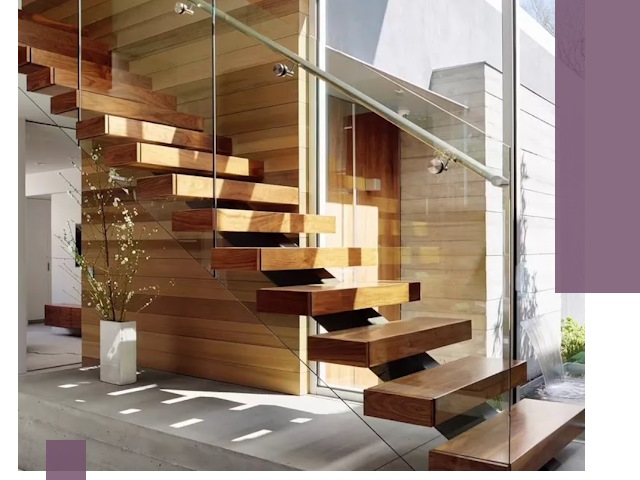 Современные лестницы на заказ в Алексеевке — изготовление и монтаж