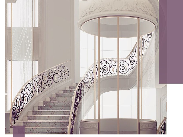 Элитные лестницы на заказ высокого класса в Алексеевке