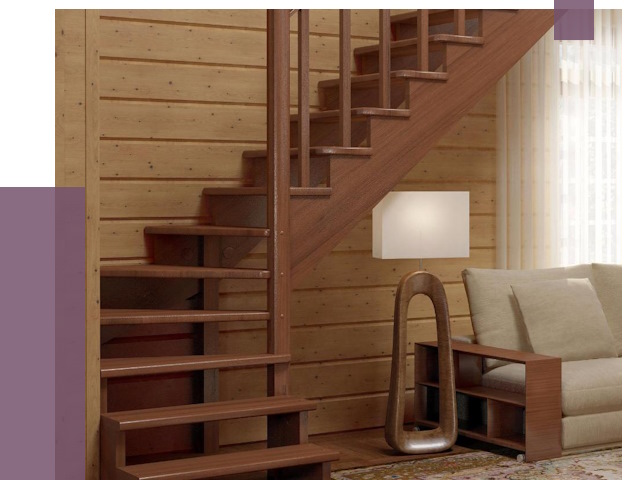 Лестницы эконом класса в Алексеевке от 18071 руб. бюджетные решения