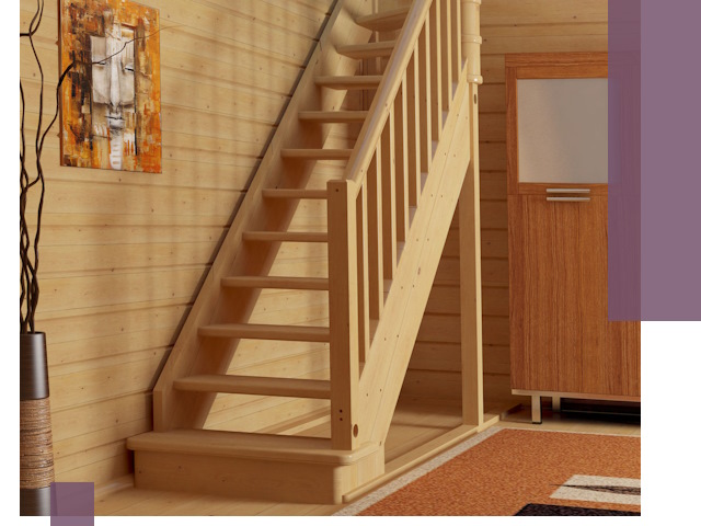 Лестницы эконом класса под ключ в Алексеевке — недорого и быстро