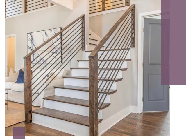 Лестницы для коттеджа под ключ в Алексеевке — изготовление и монтаж