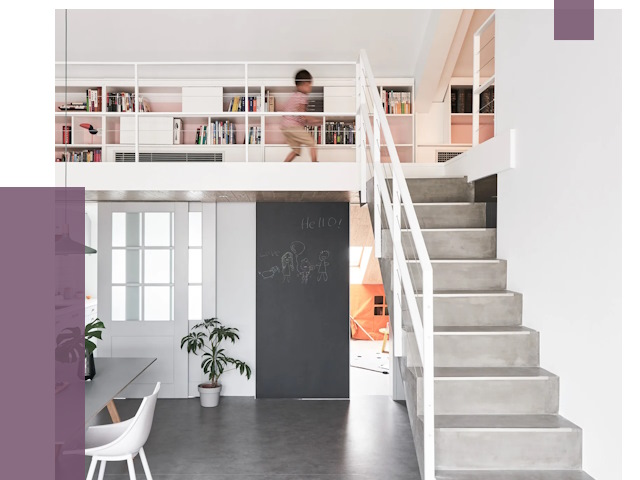 Лестницы для двухуровневой квартиры в Алексеевке от 174639 руб. | ПРОЛЁТ-Лкв