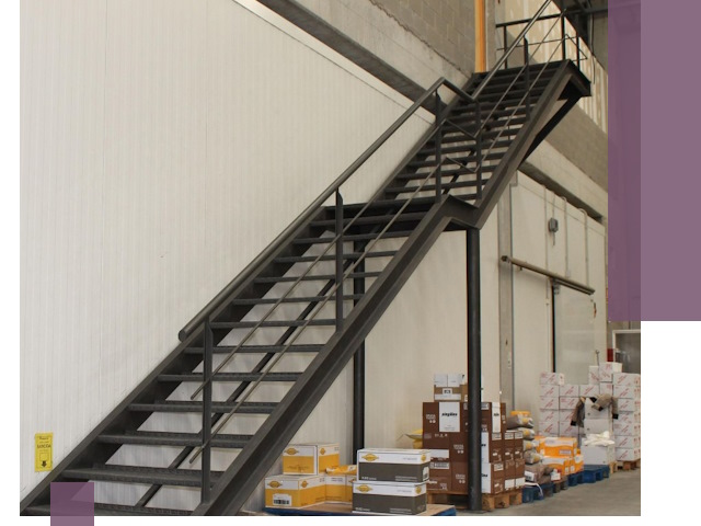 Лестницы для производства в Алексеевке — изготовление и монтаж
