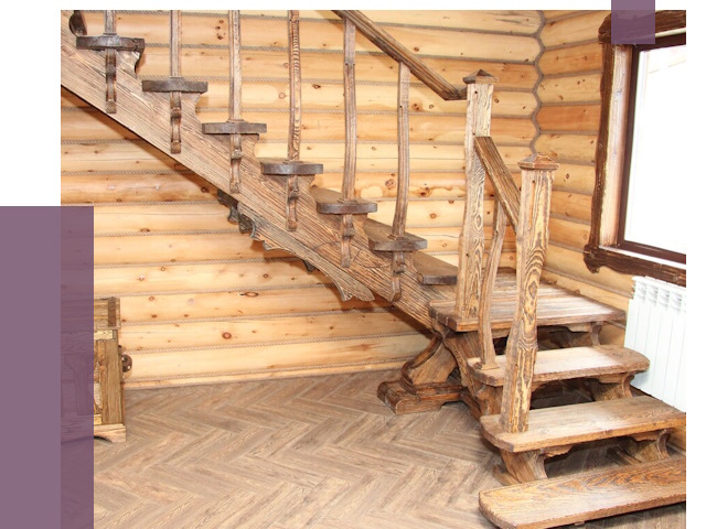 Лестницы в баню в Алексеевке от 18932 руб. — изготовление | ПРОЛЁТ-Лкв