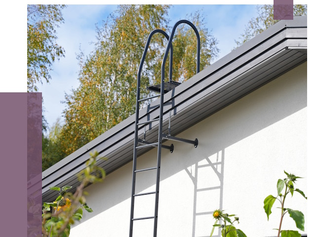 Лестницы на крышу в Алексеевке от 18932 руб. — монтаж и монтаж ПРОЛЁТ-Лкв