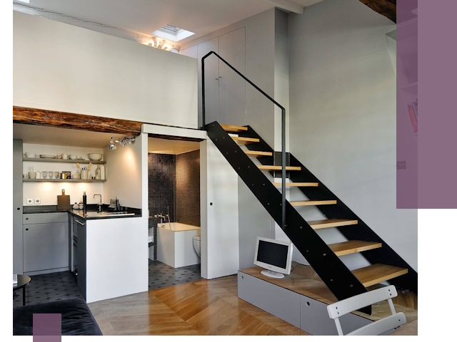 Лестницы на антресоль под ключ в Алексеевке — изготовление и монтаж