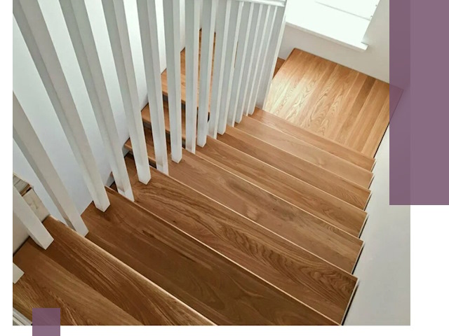 Лестницы из бука в Алексеевке: изготовление, монтаж и демонтаж