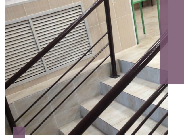 Изготовление перил из металла под ключ в Алексеевке