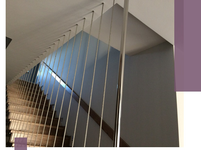 Тросовые перила под ключ в Алексеевке — производство и монтаж