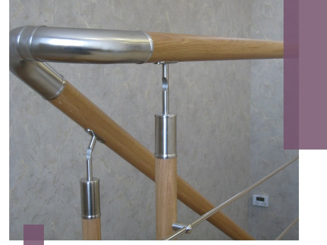 Комбинированные перила на заказ в Алексеевке — монтаж и производство