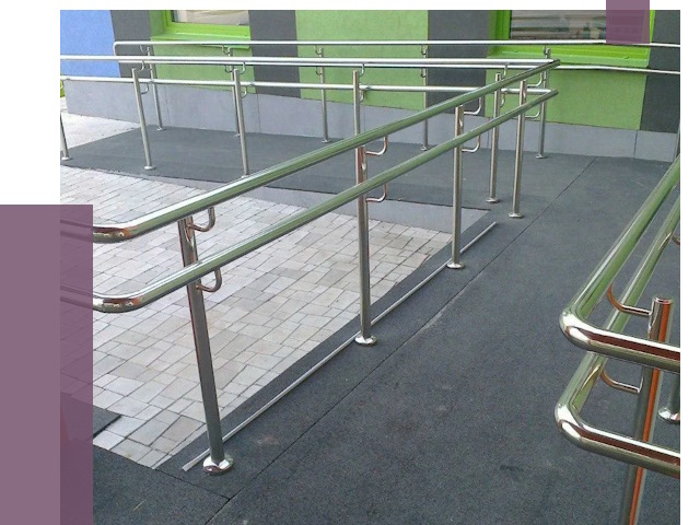 Ограждения пандусов в Алексеевке от 4303 руб. монтаж | ПРОЛЁТ-Лкв