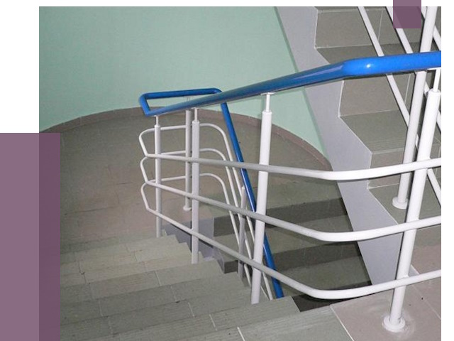 Перила в подъезде в Алексеевке — установка и замена от 7340 руб. | ПРОЛЁТ-Лкв