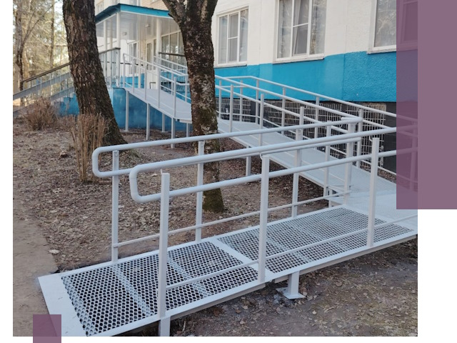 Пандусы под ключ в Алексеевке: изготовление, монтаж и демонтаж