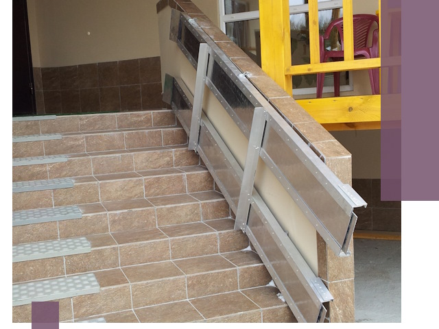 Откидные пандусы под ключ в Алексеевке — монтаж и демонтаж