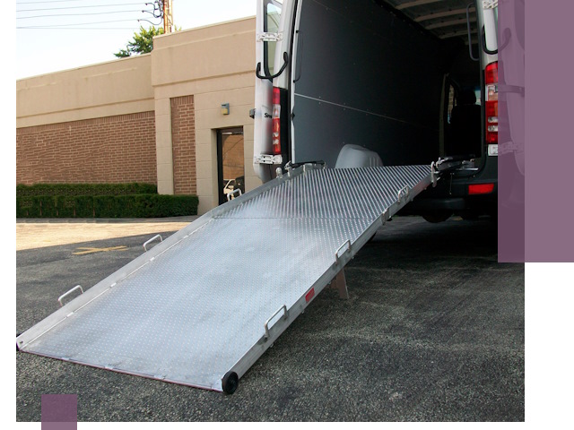 Мобильные пандусы в Алексеевке — производство, монтаж и аренда