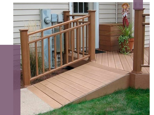 Пандус на крыльцо в Алексеевке под ключ от 7694 руб. 