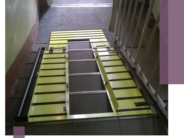 Профессиональный монтаж пандуса в подъезд в Алексеевке