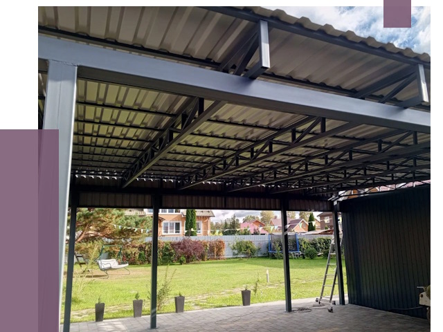 Монтаж навесов в Алексеевке от 7289 руб. — установка навеса | ПРОЛЁТ-Лкв