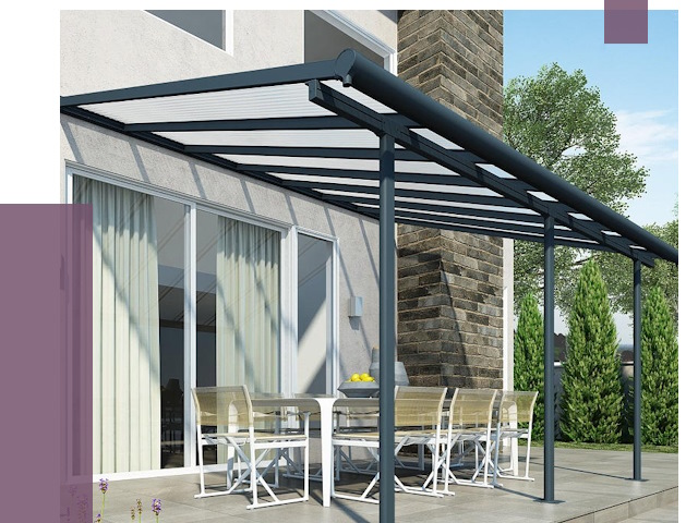 Навесы пристенные в Алексеевке от 9010 руб. — монтаж и установка | ПРОЛЁТ-Лкв