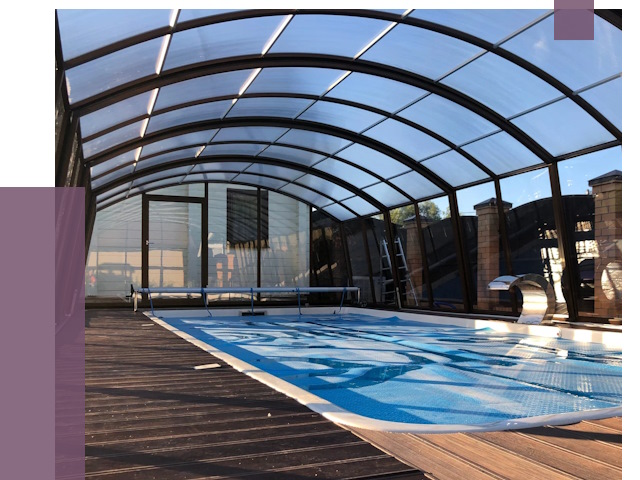 Навесы для бассейна в Алексеевке от 16603 руб. под ключ | ПРОЛЁТ-Лкв