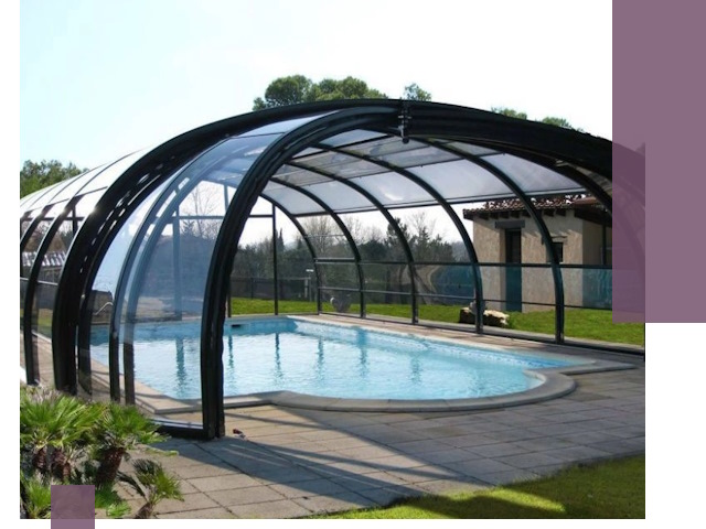 Навесы для бассейна в Алексеевке: изготовление и монтаж под ключ