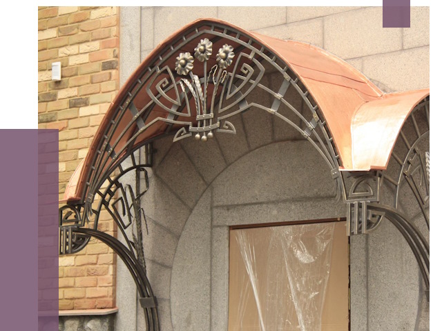 Арочные козырьки в Алексеевке от 14427 руб. 