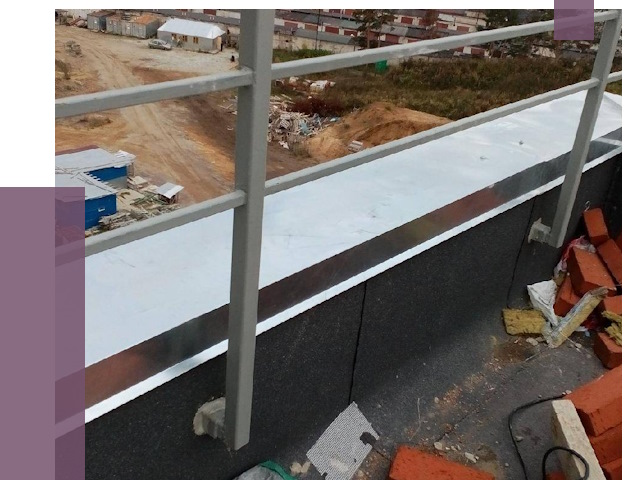 Монтаж парапетов в Алексеевке от 4252 руб.  | ПРОЛЁТ-Лкв