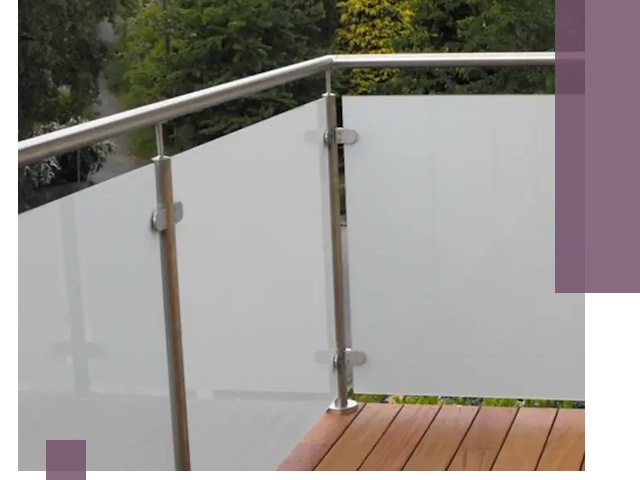 Алюминиевые парапеты для балконов и террас в Алексеевке