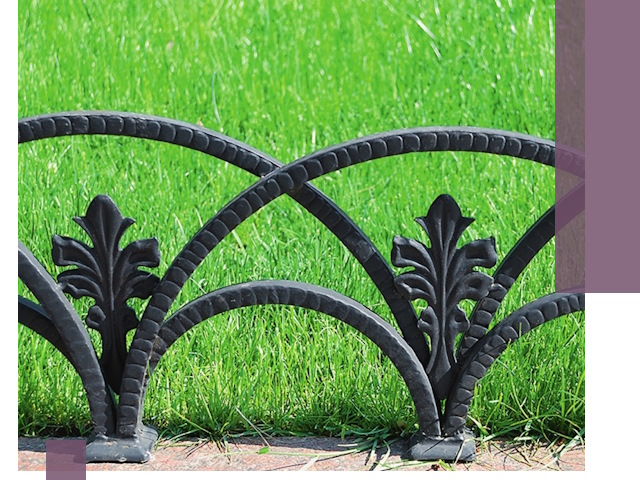 Декоративные металлические бордюры под ключ в Алексеевке