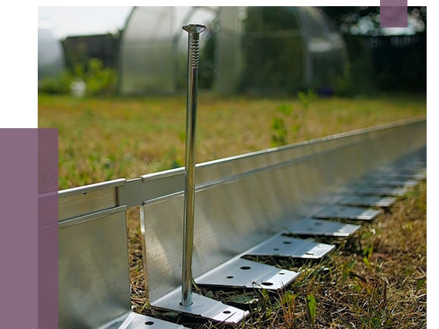 Металлические бордюры для газона в Алексеевке от 4252 руб. | ПРОЛЁТ-Лкв