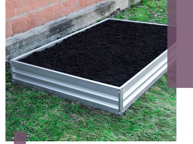 Металлические бордюры для грядок в Алексеевке: прочность и аккуратность