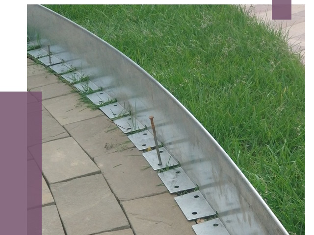 Металлические бордюры для тротуаров в Алексеевке от 8605 руб.