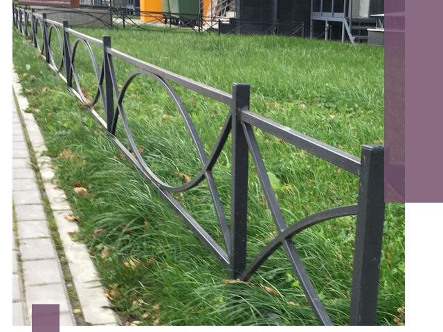 Газонные ограждения из металла в Алексеевке — монтаж и продажа