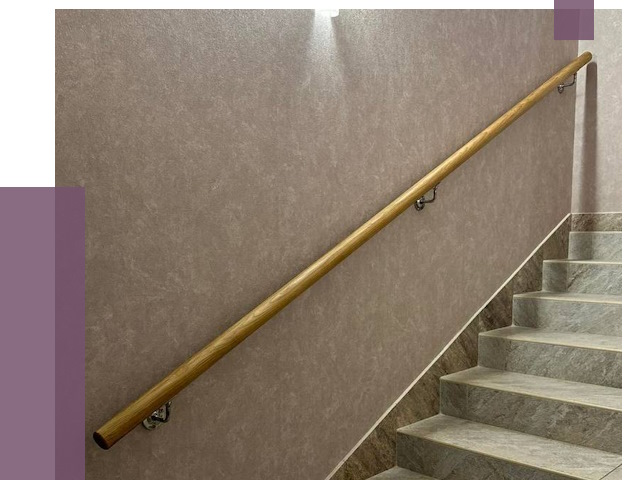 Пристенные поручни в Алексеевке под ключ от 3898 руб. 