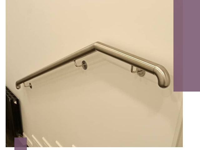 Изготовление пристенных поручней в Алексеевке под ключ за сроки