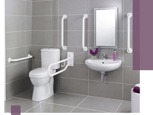 Поручни для санузлов в Алексеевке: установка, ремонт и монтаж